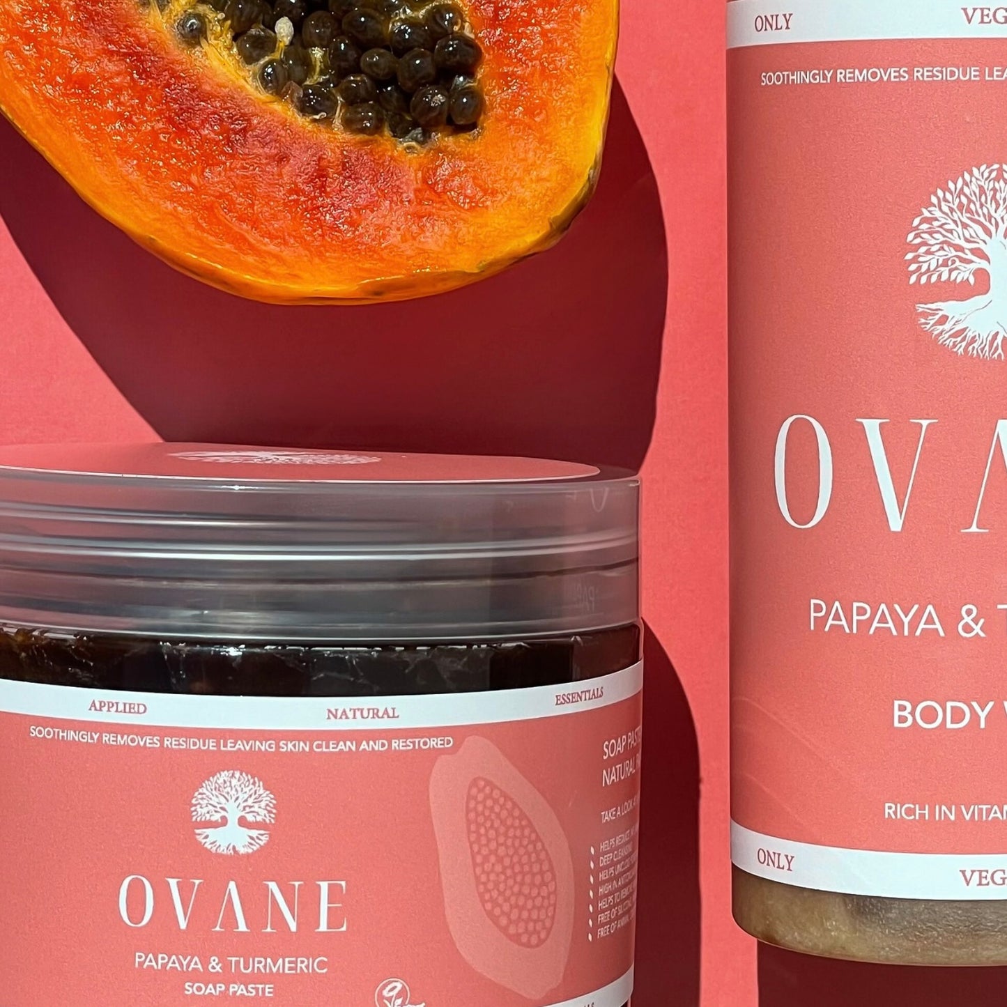 Papaya & Turmeric Soap Paste